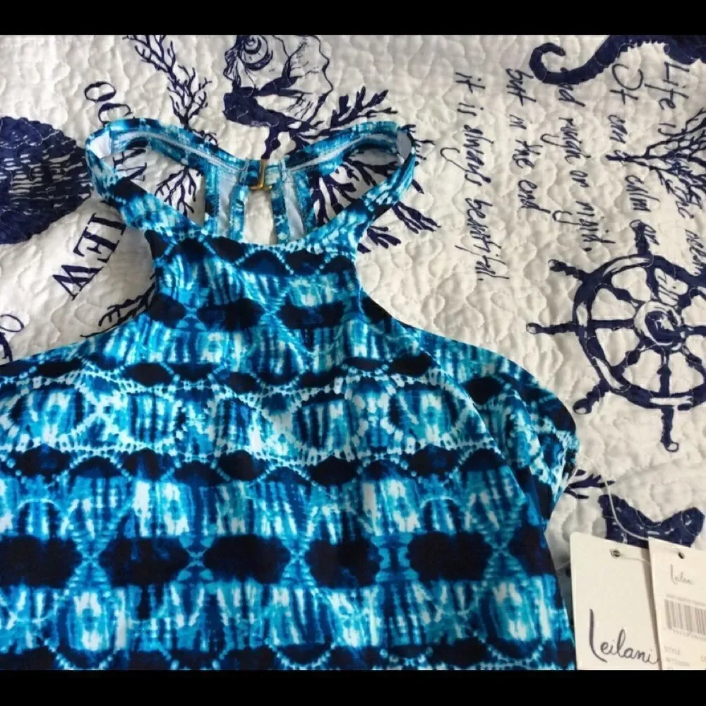 NWT Lei Lani two piece bathing suit both size 12